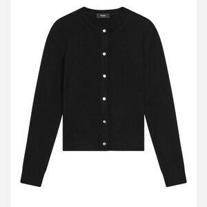 Joes cashmere and cotton blend black cardigan, woman’s size XL cardigan